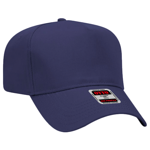 OTTO CAP 5 Panel Mid Profile (Patch Hats)