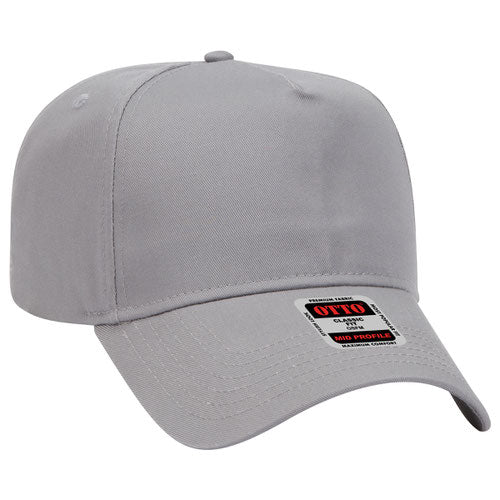OTTO CAP 5 Panel Mid Profile (Patch Hats)