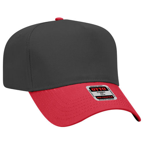 OTTO CAP 5 Panel Mid Profile (Patch Hats)