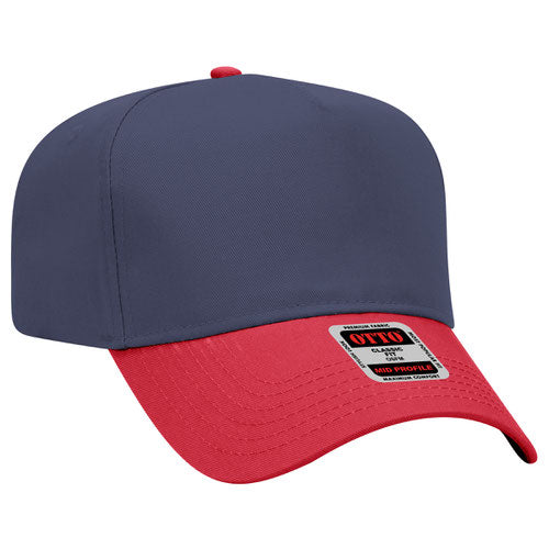 OTTO CAP 5 Panel Mid Profile (Patch Hats)