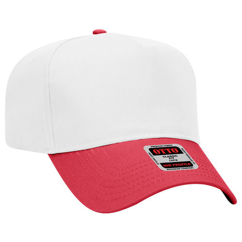 OTTO CAP 5 Panel Mid Profile (Patch Hats)