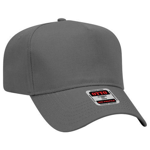 OTTO CAP 5 Panel Mid Profile (Patch Hats)