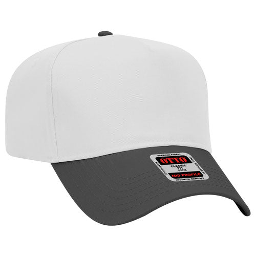 OTTO CAP 5 Panel Mid Profile (Patch Hats)