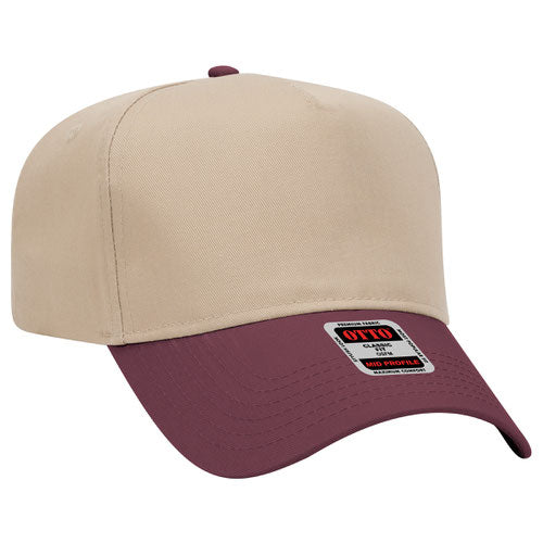 OTTO CAP 5 Panel Mid Profile (Patch Hats)