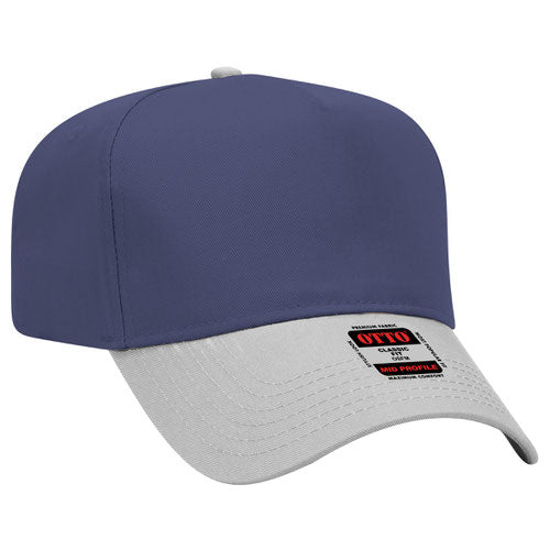 OTTO CAP 5 Panel Mid Profile (Patch Hats)