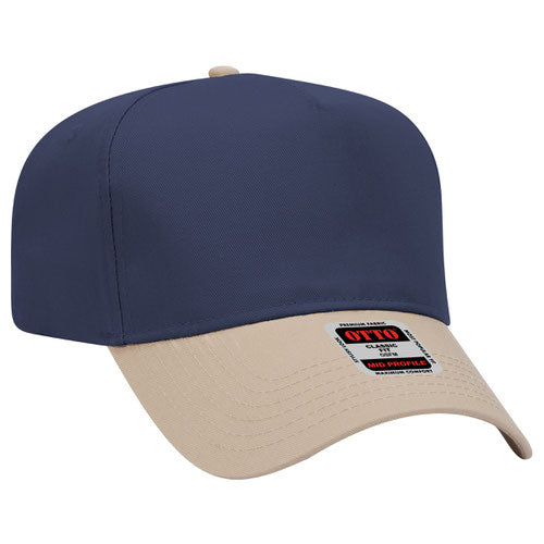 OTTO CAP 5 Panel Mid Profile (Patch Hats)