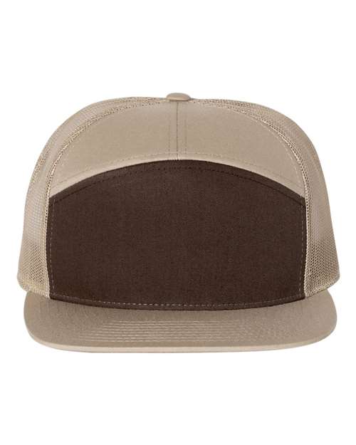 Richardson Seven-Panel Trucker Cap - 168