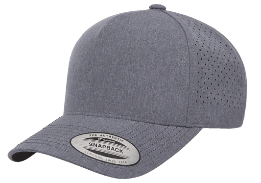 YP Classics - 5-Panel Snapback with Perforated Cap - 5389AP