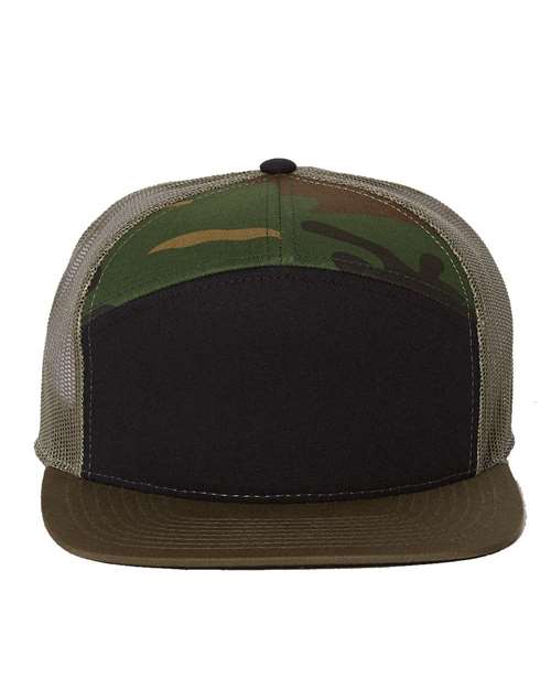Richardson Seven-Panel Trucker Cap - 168