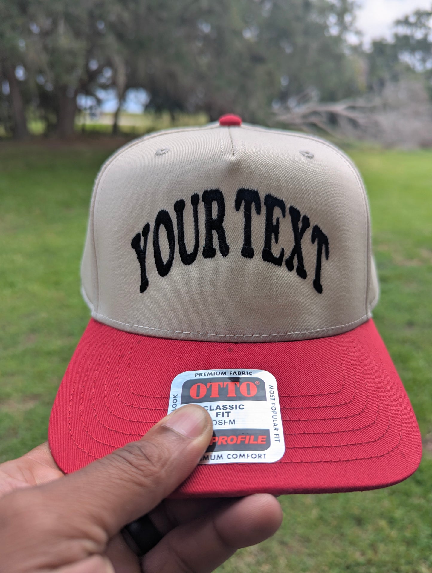 Personalize your own embroidered hat!