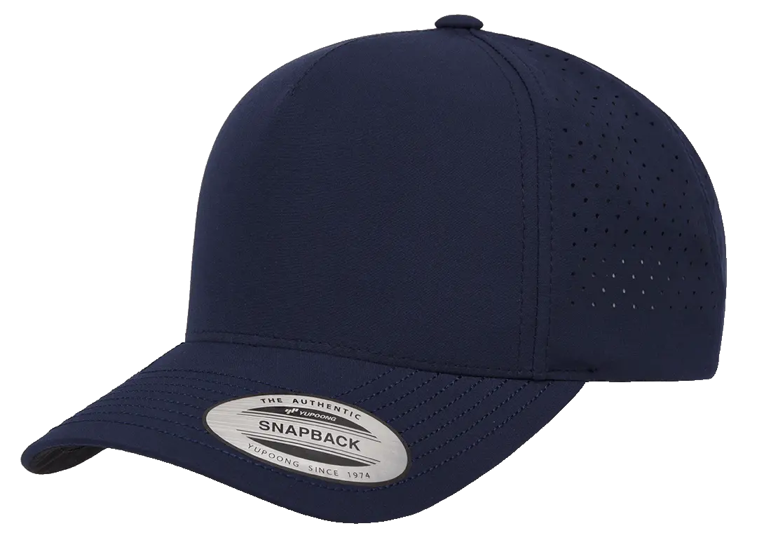 YP Classics - 5-Panel Snapback with Perforated Cap - 5389AP