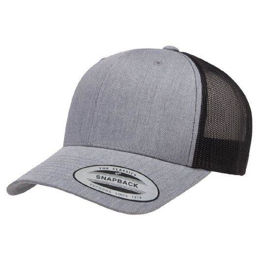 Gorra de camionero retro para adultos Yupoong 6606